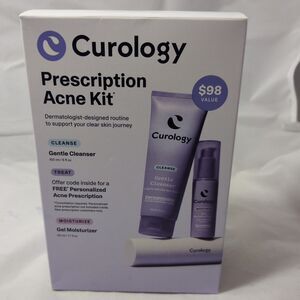 Curology Acne Care Kit 3 Step Kit, Dermatologist Designed